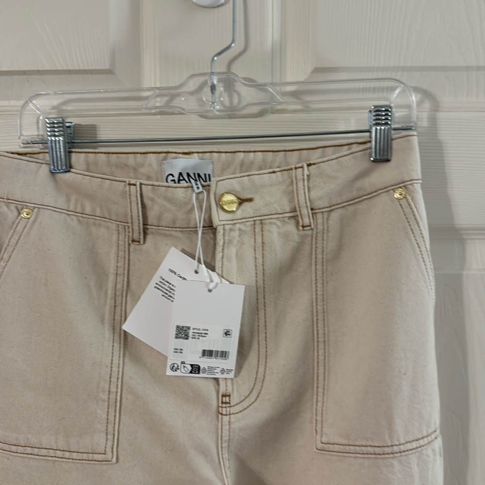 High-Rise Wide Leg Jeans w/ Tags
